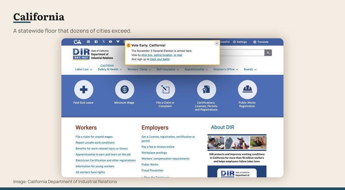 The official California Department of Industrial Relations website