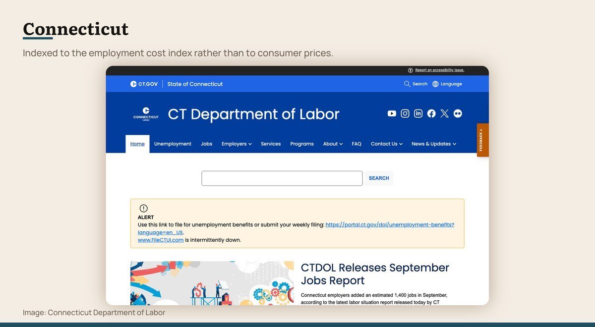 The official Connecticut Department of Labor website
