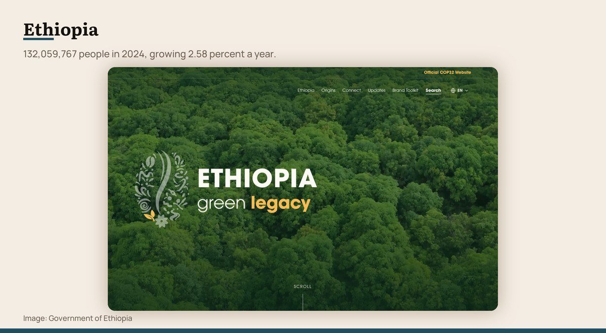 The Government of Ethiopia website