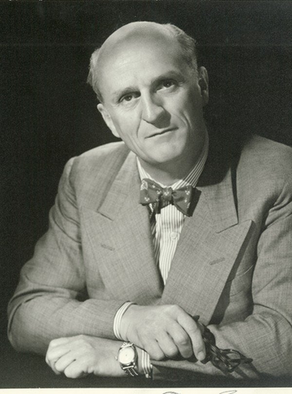 Forrest E. Mars Sr. photographed on his retirement in 1969
