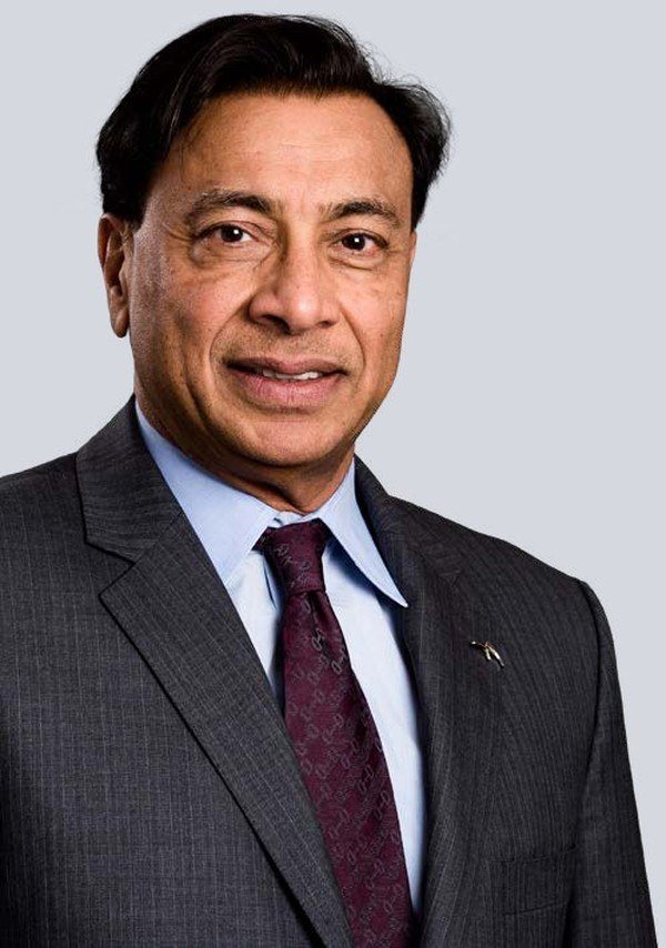 Portrait of Lakshmi N. Mittal from the ArcelorMittal annual review