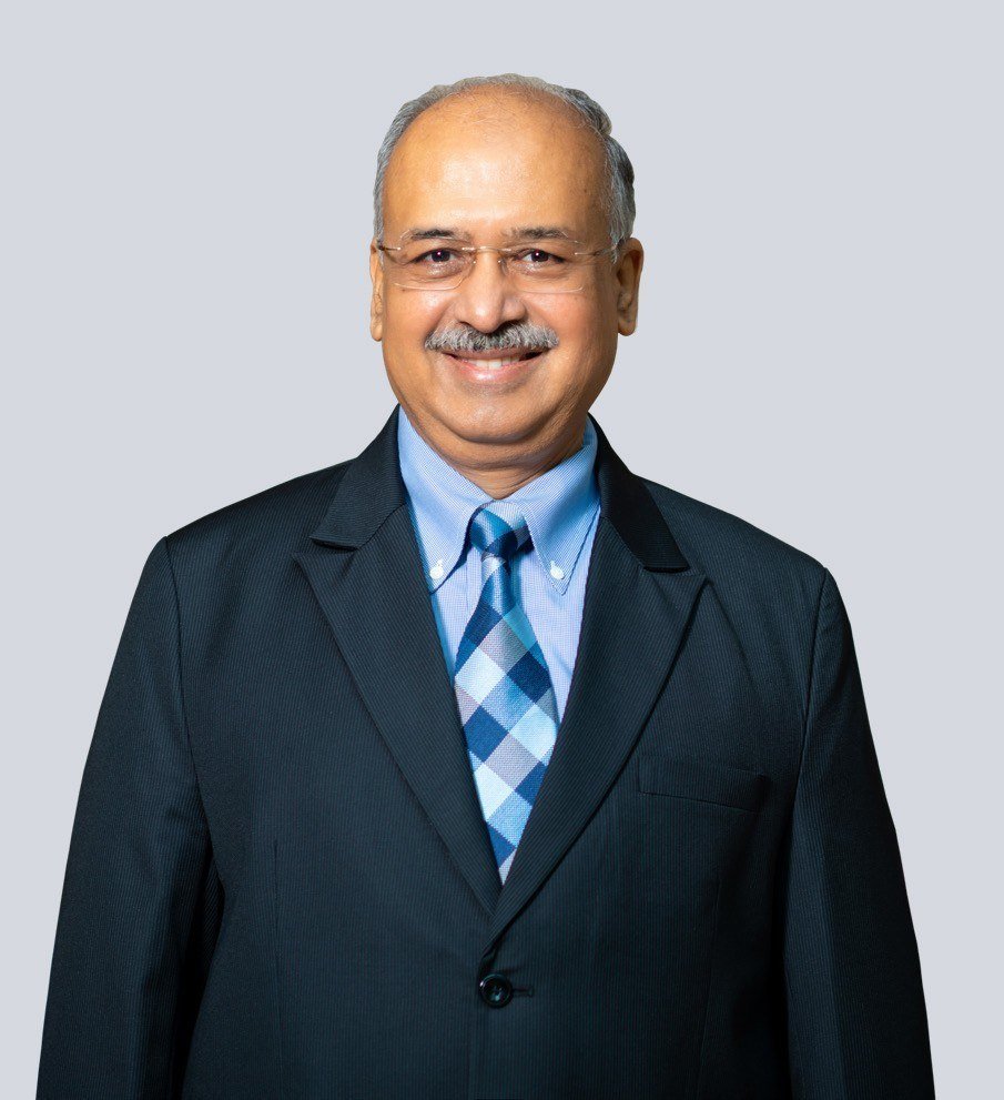 Portrait of Dilip Shanghvi, managing director of Sun Pharma