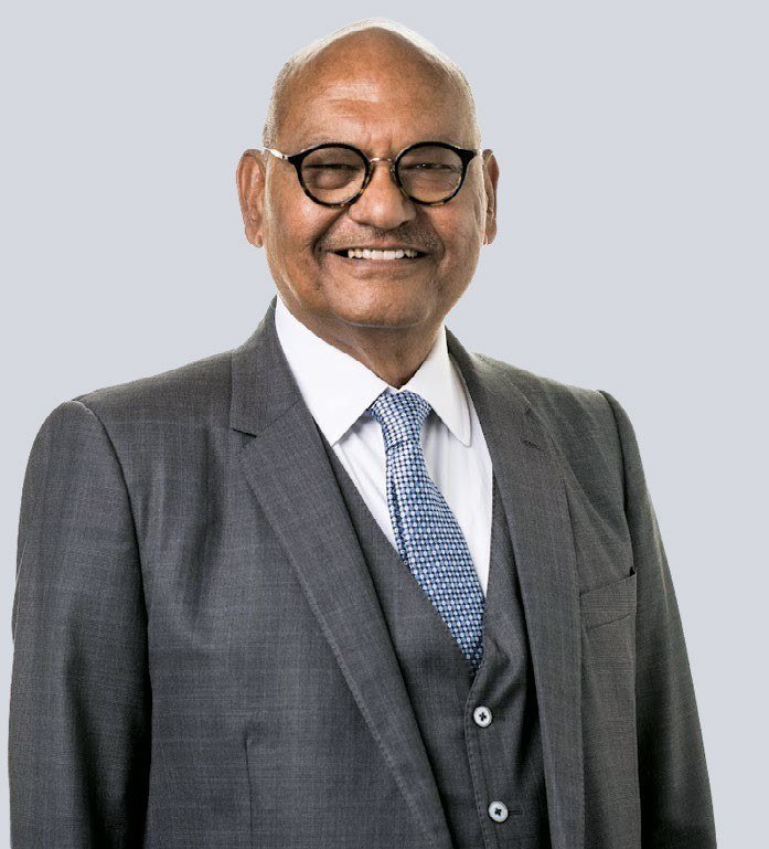 Portrait of Anil Agarwal, chairman of Vedanta Resources