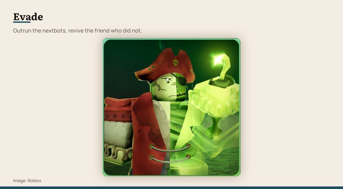 The Evade game icon on Roblox