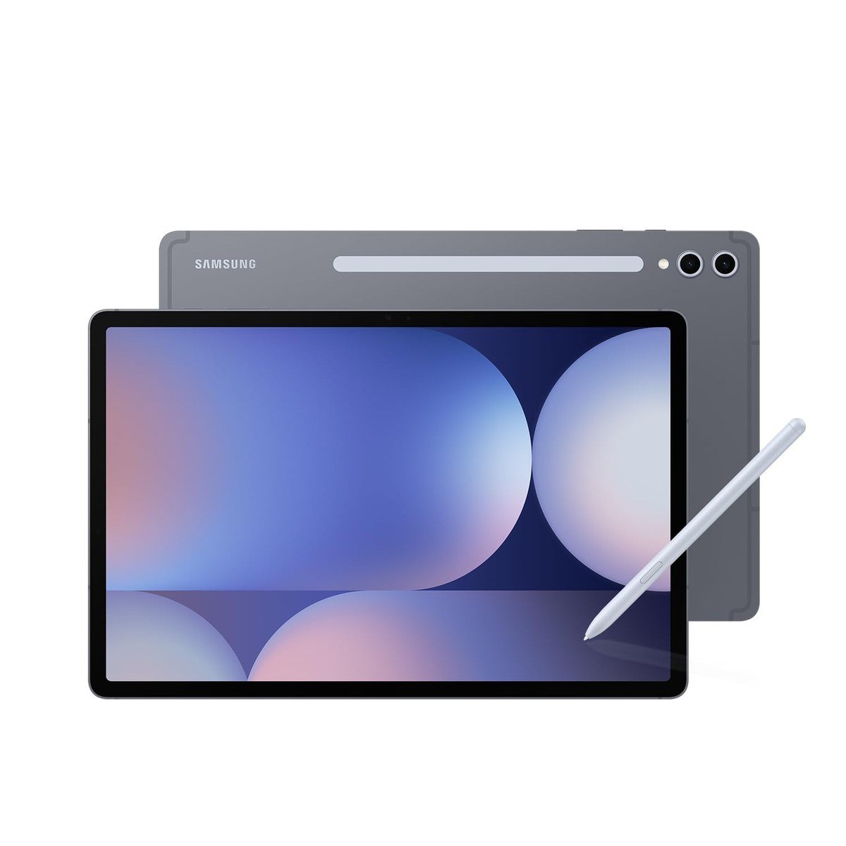 Samsung Galaxy Tab S10+ in Moonstone Gray with the S Pen