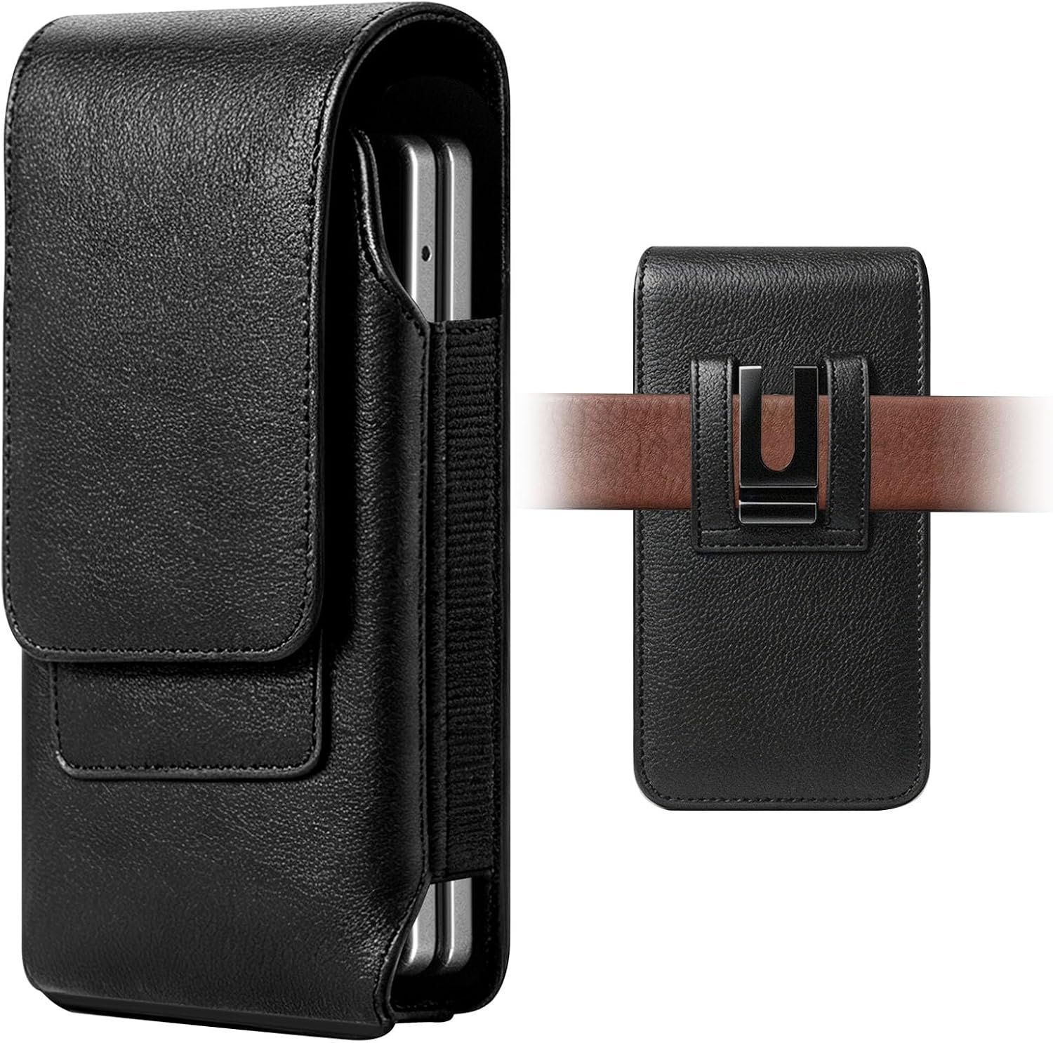 SQMCase leather phone holster with belt clip for the Galaxy Z Fold 8 Ultra and Z Fold 7