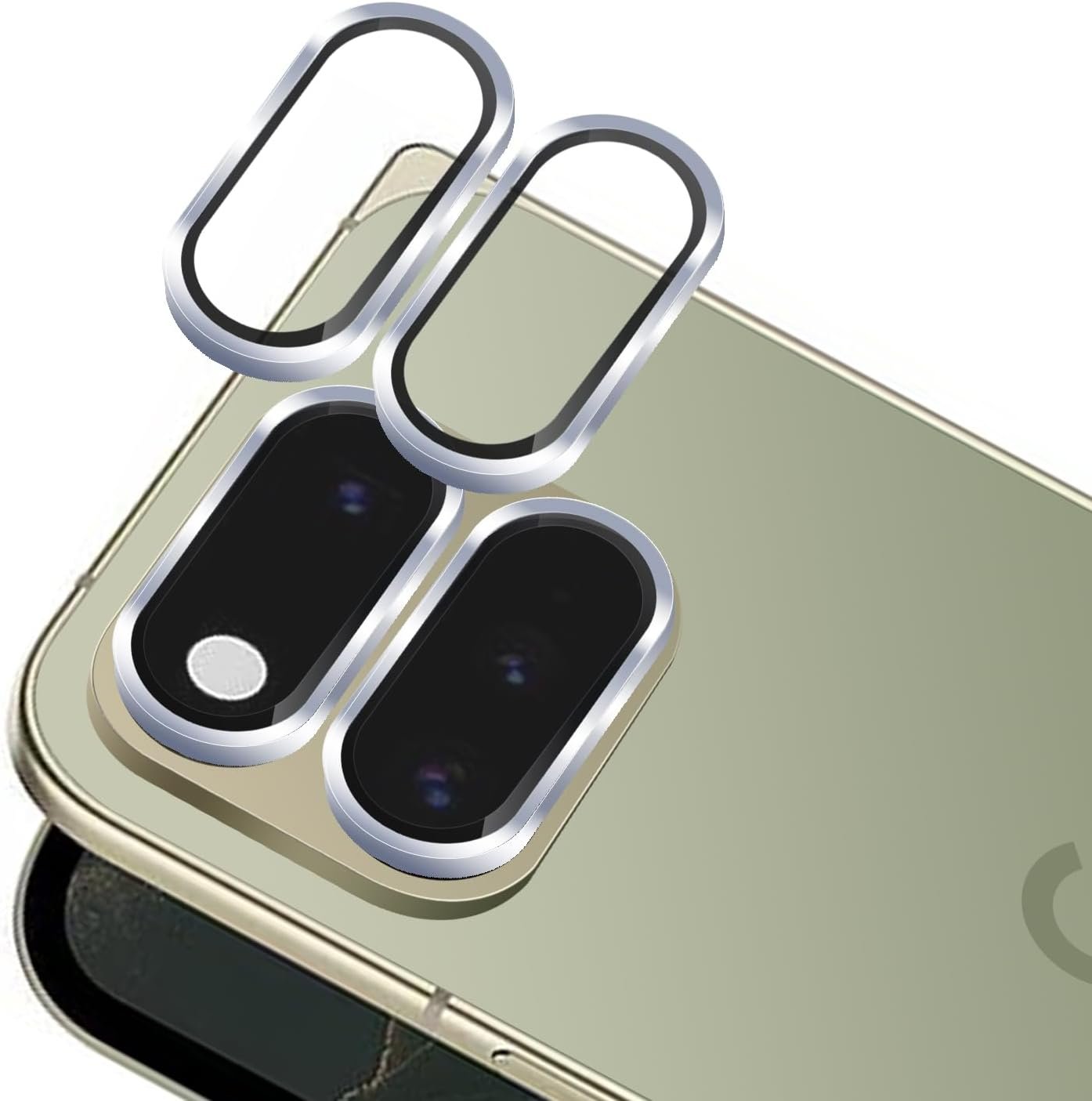 Zeking camera lens protectors with aviation aluminium rings for the Google Pixel 11 Pro Fold